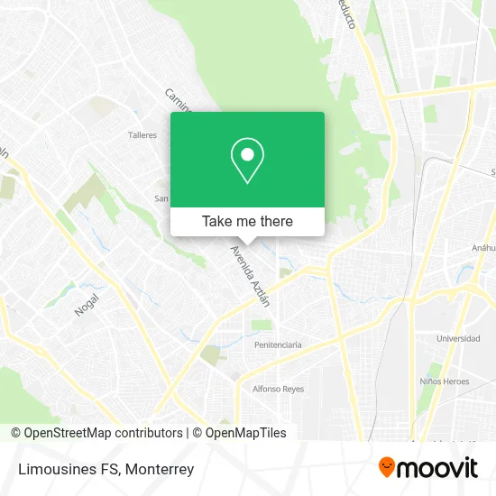Limousines FS map