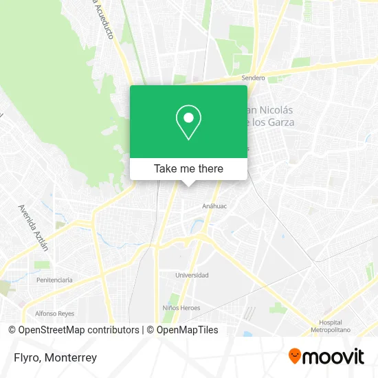Flyro map