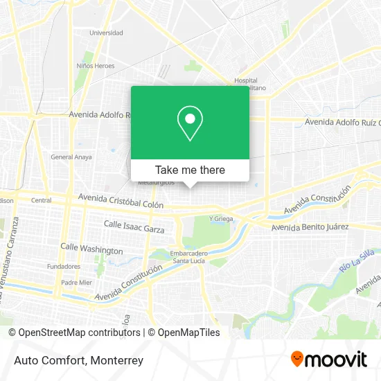 Auto Confort map