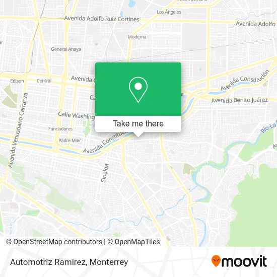 Automotriz Ramirez map