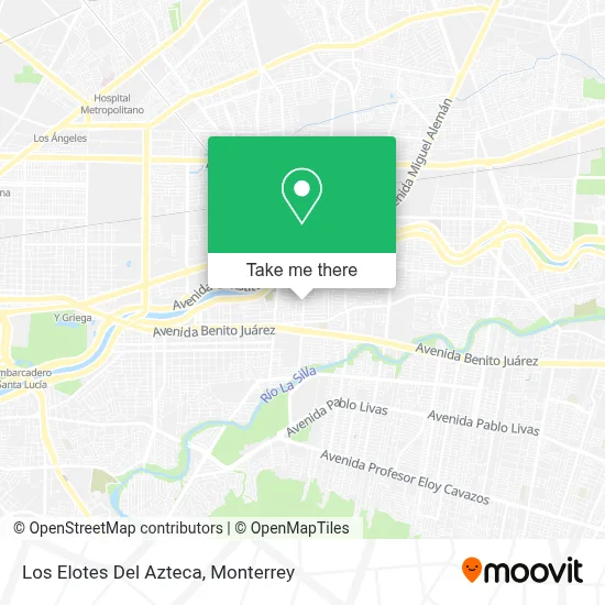 Los Elotes Del Azteca map