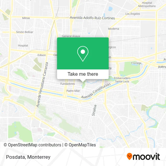 Posdata map