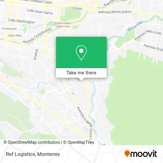 Ref Logistics map