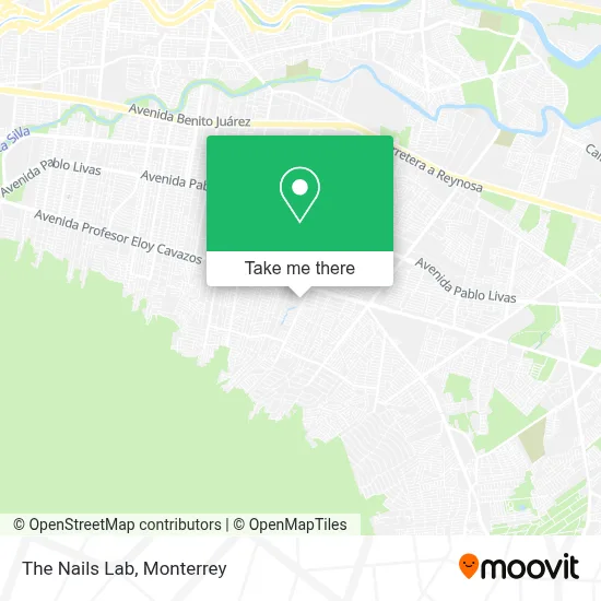 The Nails Lab map