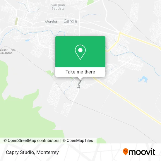 Capry Studio map