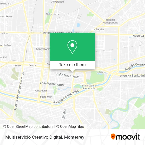 Multiservicio Creativo Digital map