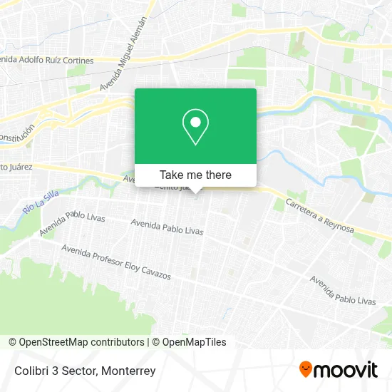 Colibri 3 Sector map