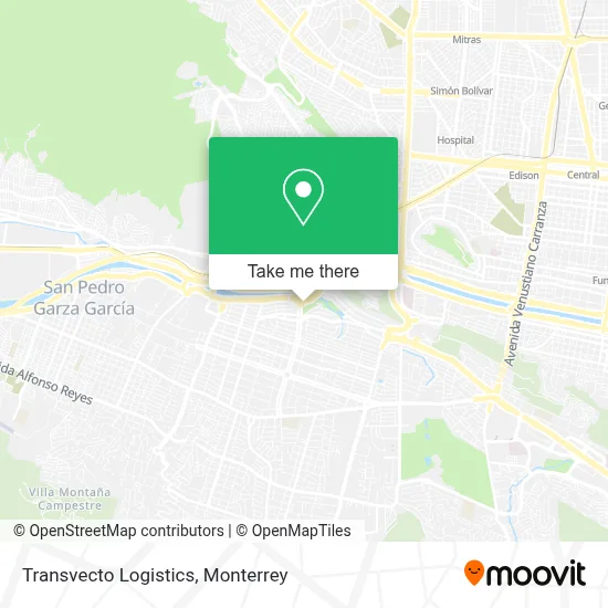 Transvecto Logistics map