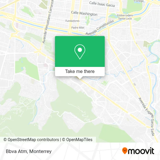 Bbva Atm map