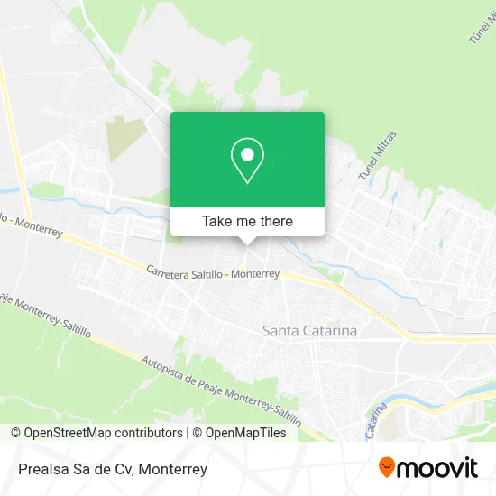 Prealsa Sa de Cv map