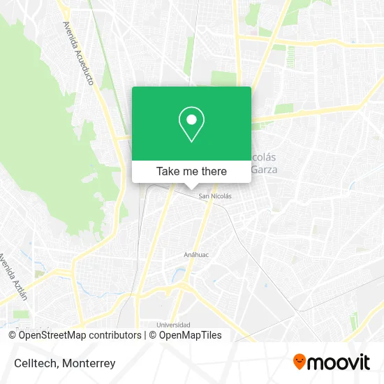 Celltech map