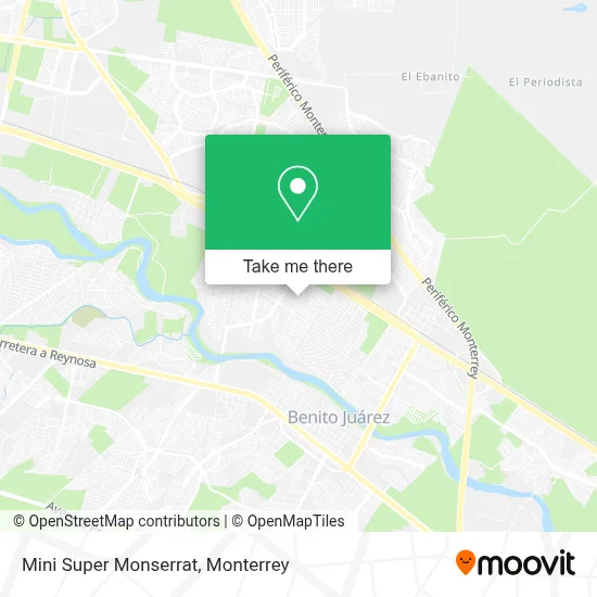 Mini Super Monserrat map