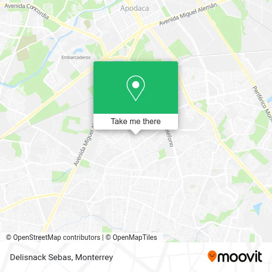 Delisnack Sebas map