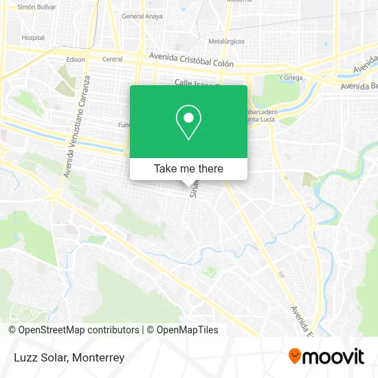 Luzz Solar map