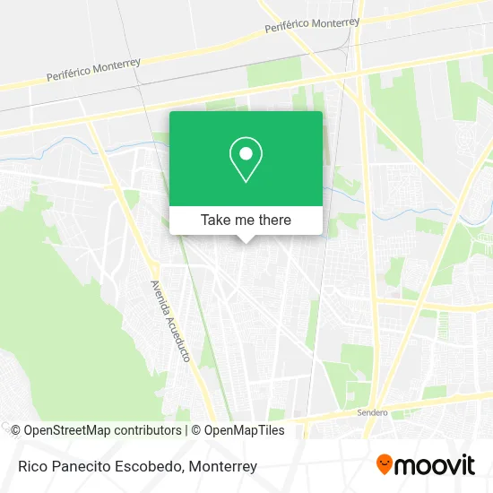 Rico Panecito Escobedo map