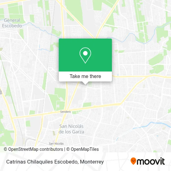 Catrinas Chilaquiles Escobedo map