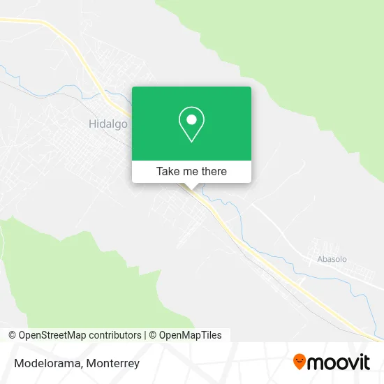 Modelorama map