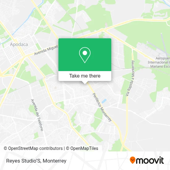 Reyes Studio’S map
