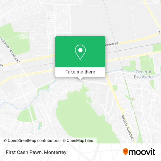 First Cash Pawn map