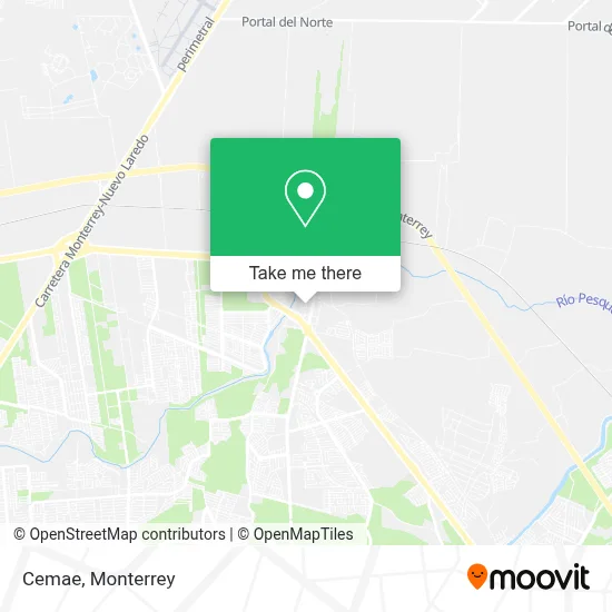 Cemae map