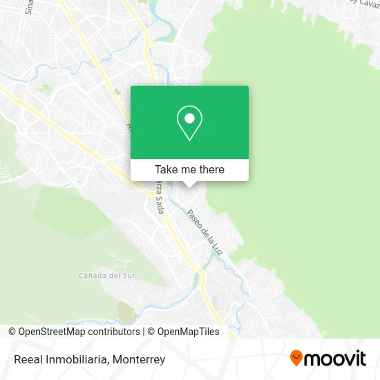 Reeal Inmobiliaria map