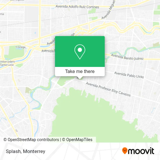 Splash map