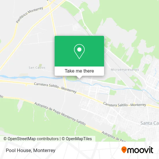 Pool House map