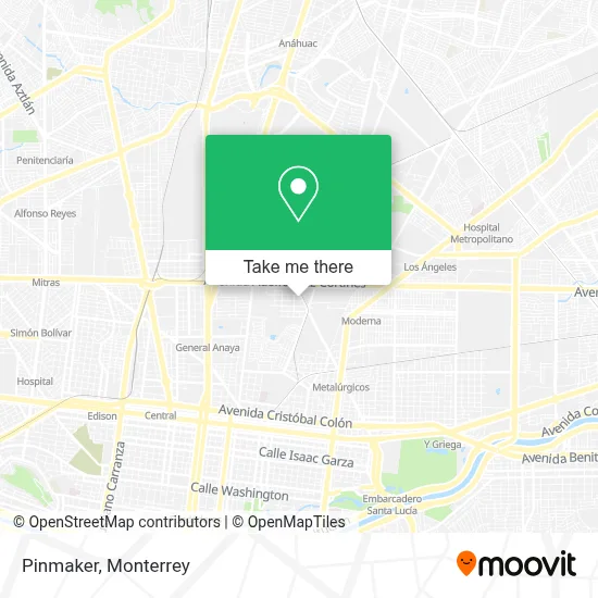 Pinmaker map