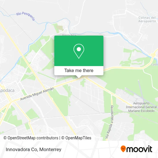 Innovadora Co map