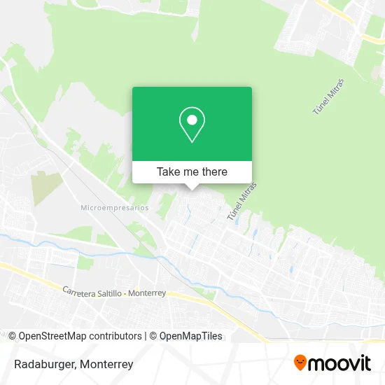 Radaburger map