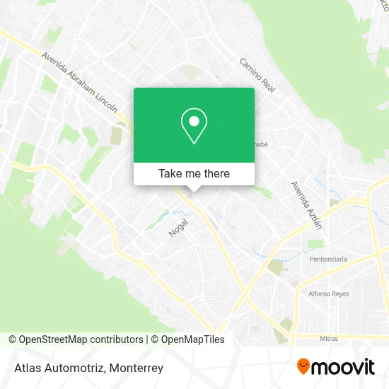 Atlas Automotriz map