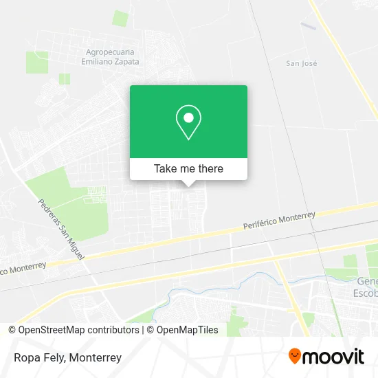 Ropa Fely map