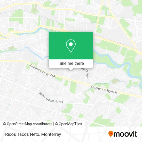 Ricos Tacos Neto map