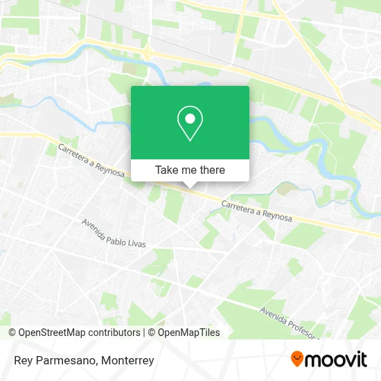 Rey Parmesano map