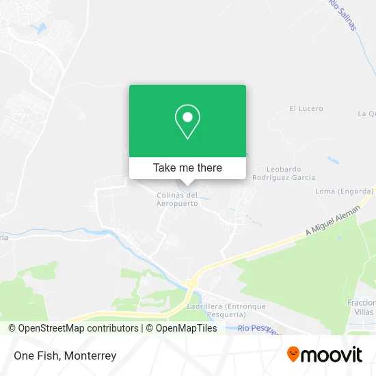 One Fish map