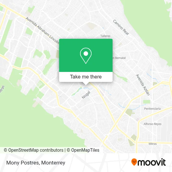 Mony Postres map