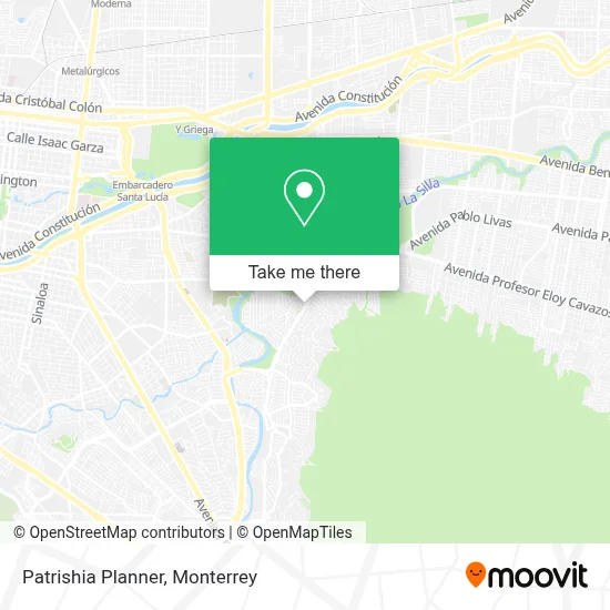 Patrishia Planner map