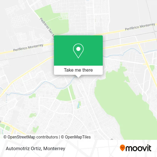 Automotriz Ortiz map