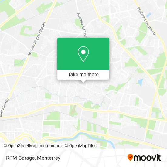Rpm Garage map