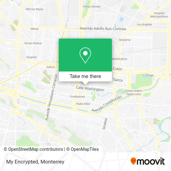 My Encrypted map