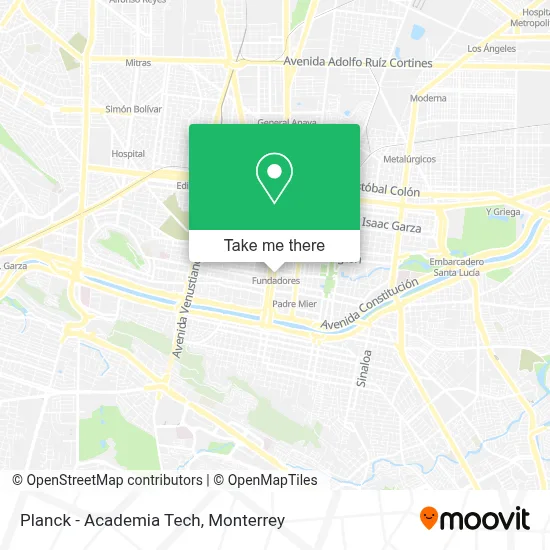 Planck - Academia Tech map