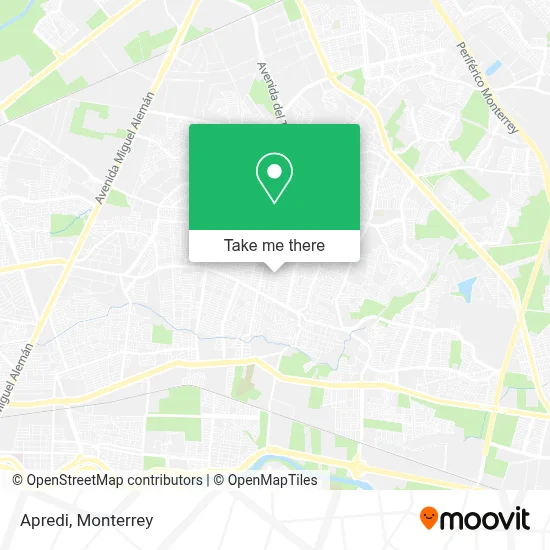 Apredi map