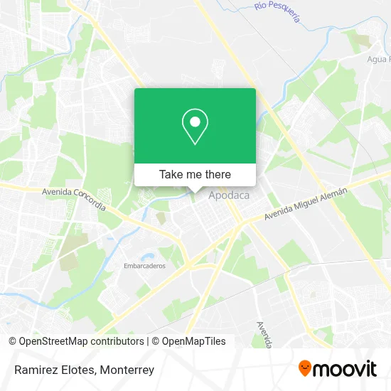 Ramirez Elotes map