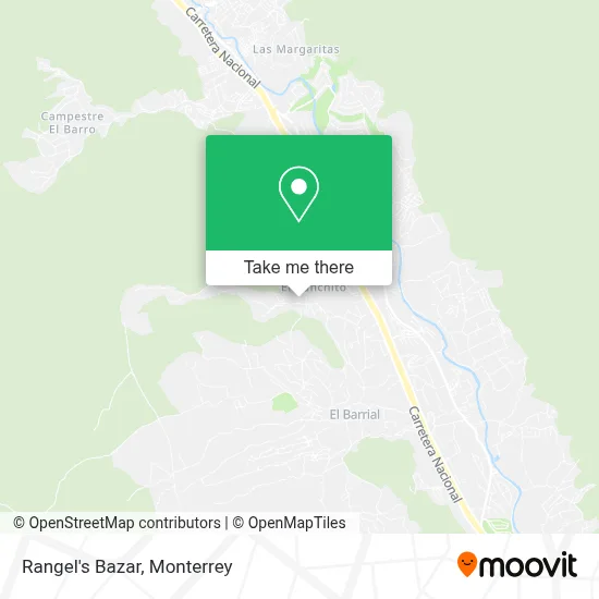 Rangel's Bazar map