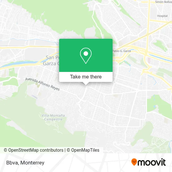 Bbva map