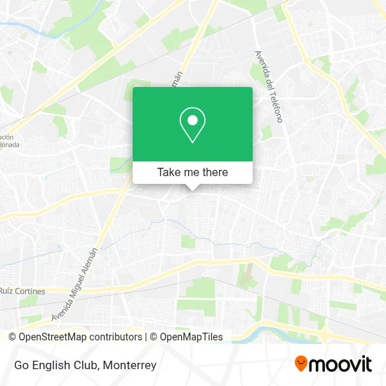 Go English Club map