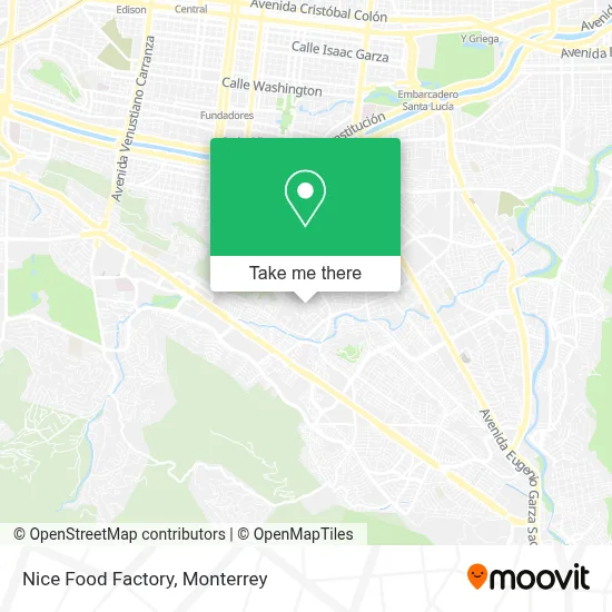 Nice Food Factory map