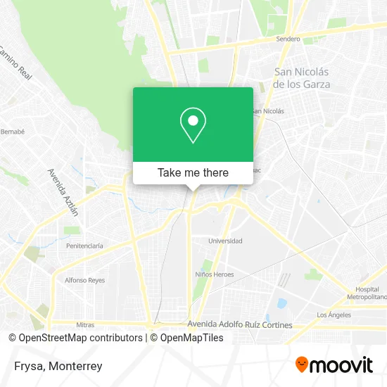 Frysa map