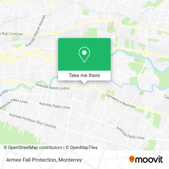 Armex Fall Protection map