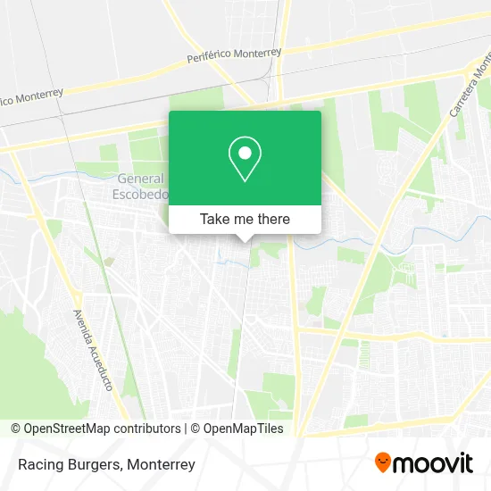Racing Burgers map